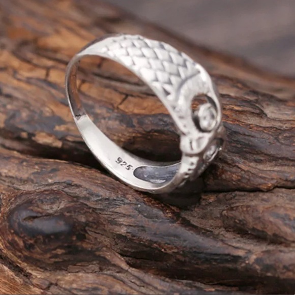 🦉 Exquisite Trendy Owl Eyes S925 Ring 🦉 - Picture 5 of 6